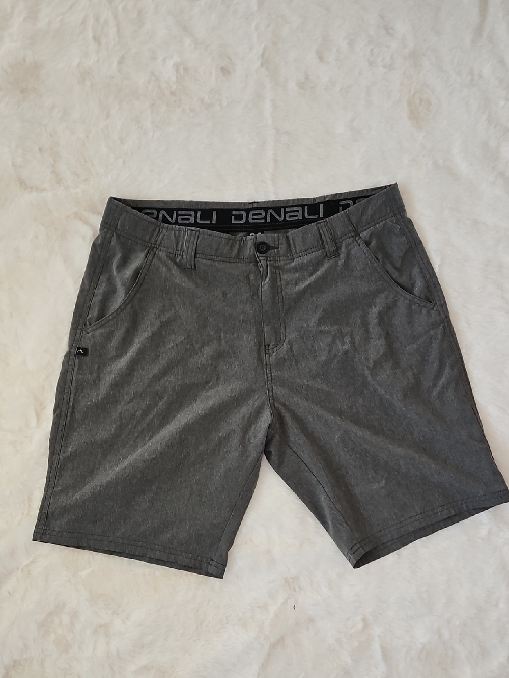 Men's Gray  Denali Casual Shorts